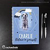 Personalised Dalmatian Notebook